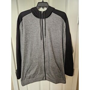 The Foundry Men's Full Zip Long Sleeve Hoodie Jacket Sweatshirt, Size 2XLT